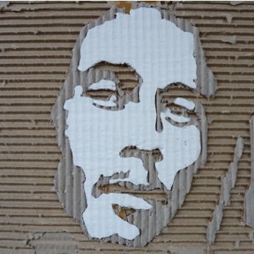 Bob Marley 2017
acrylic, cardboard, wood, framed
30x20 cm